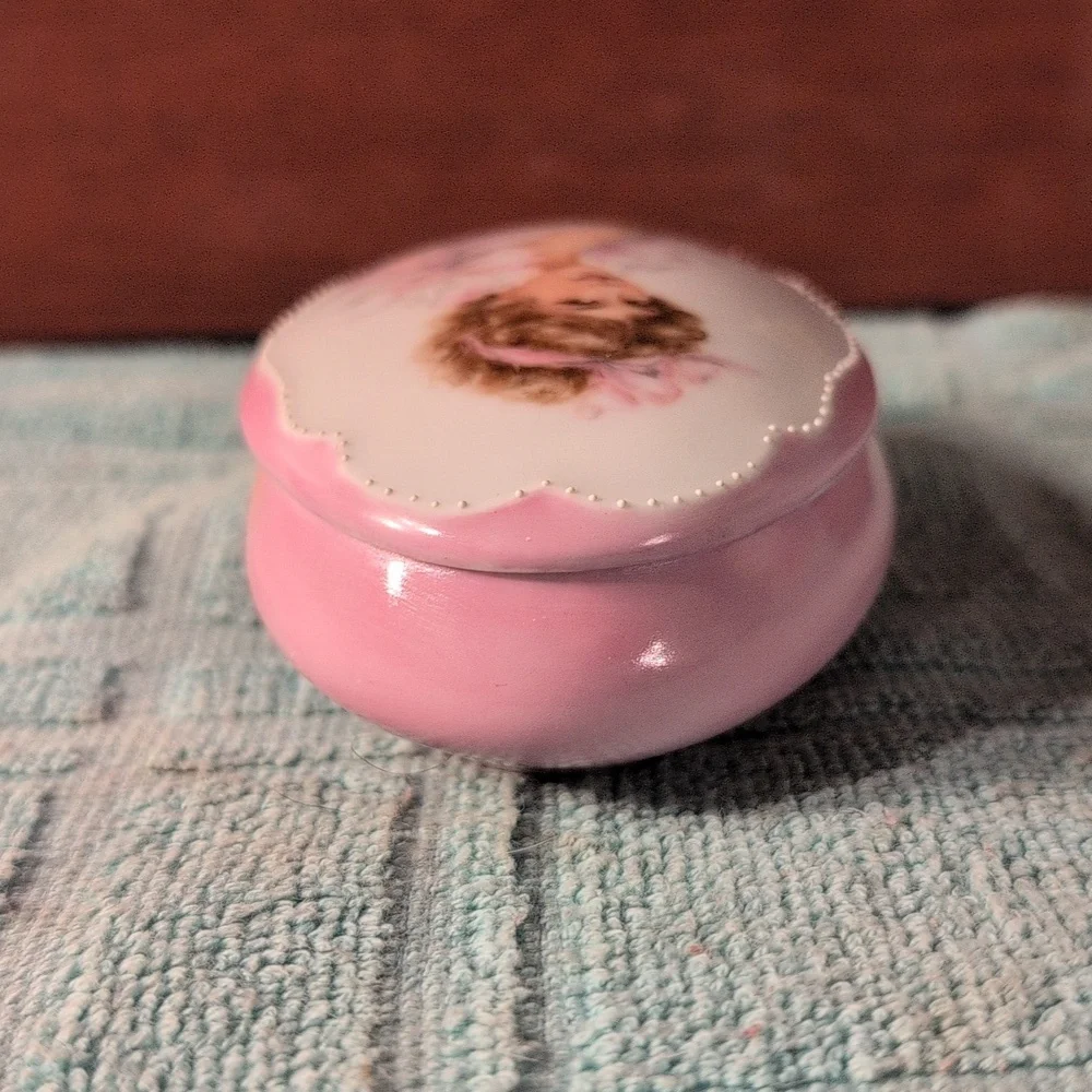 Antique Limoges Trinket Jewelry Box